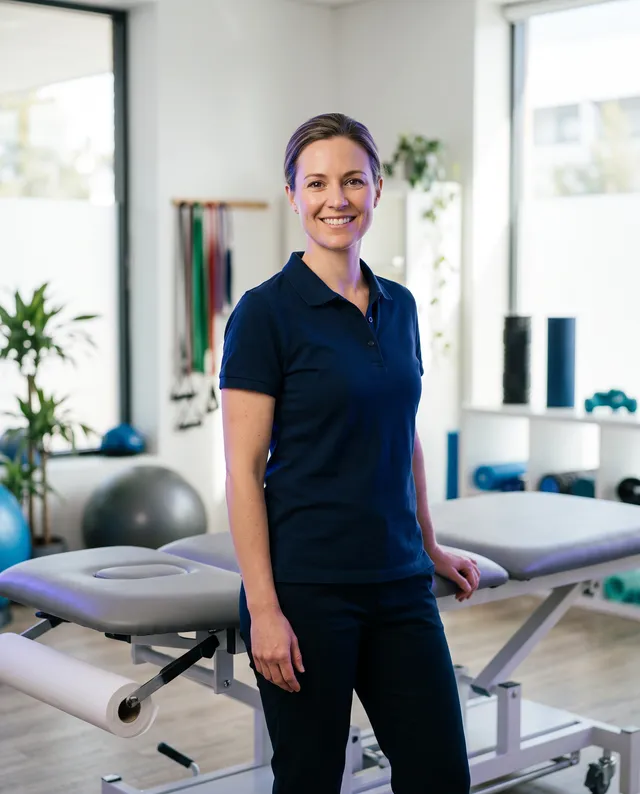 Claire Dubois, physiothérapeute, Sion (profil d'illustration)